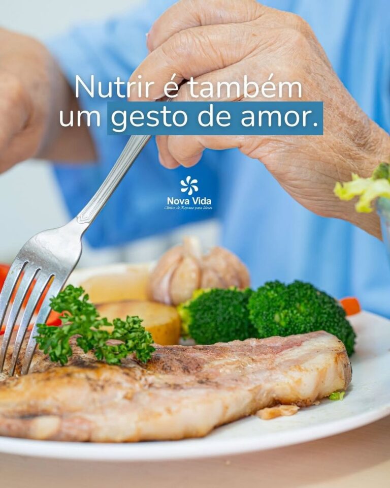 Alimentação na terceira idade: nutrir também é cuidar com amor