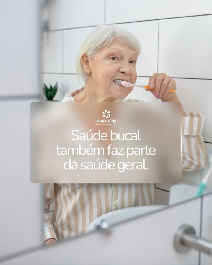 Saúde bucal na terceira idade: cuidado essencial para conforto, segurança e qualidade de vida