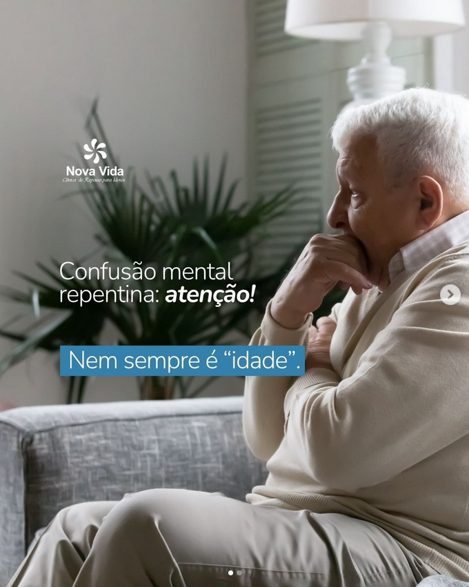 Confusão mental repentina requer atenção! Nem sempre é “idade”